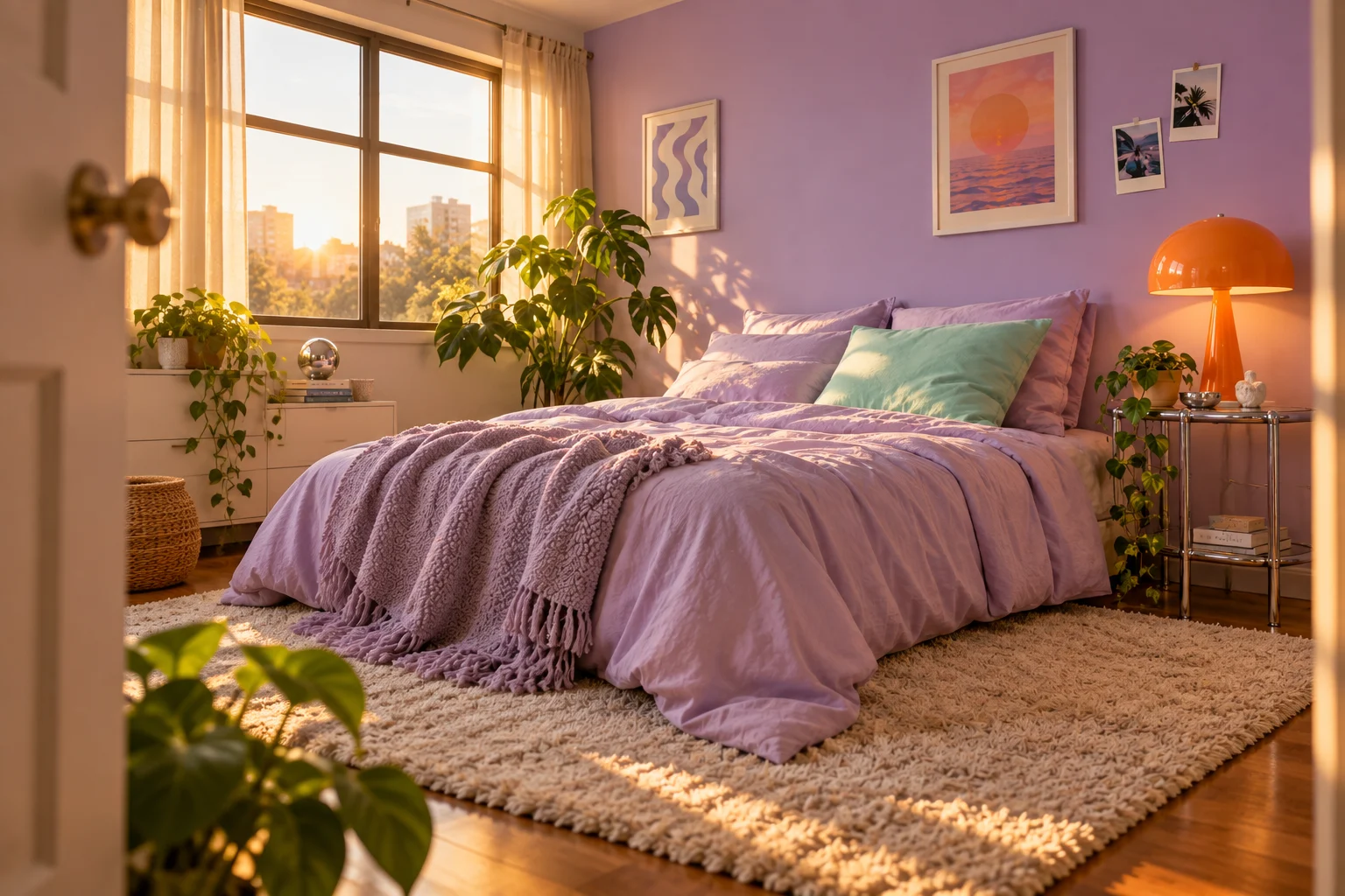 Cenário ilustrativo de uma campanha de cama, mesa e banho
